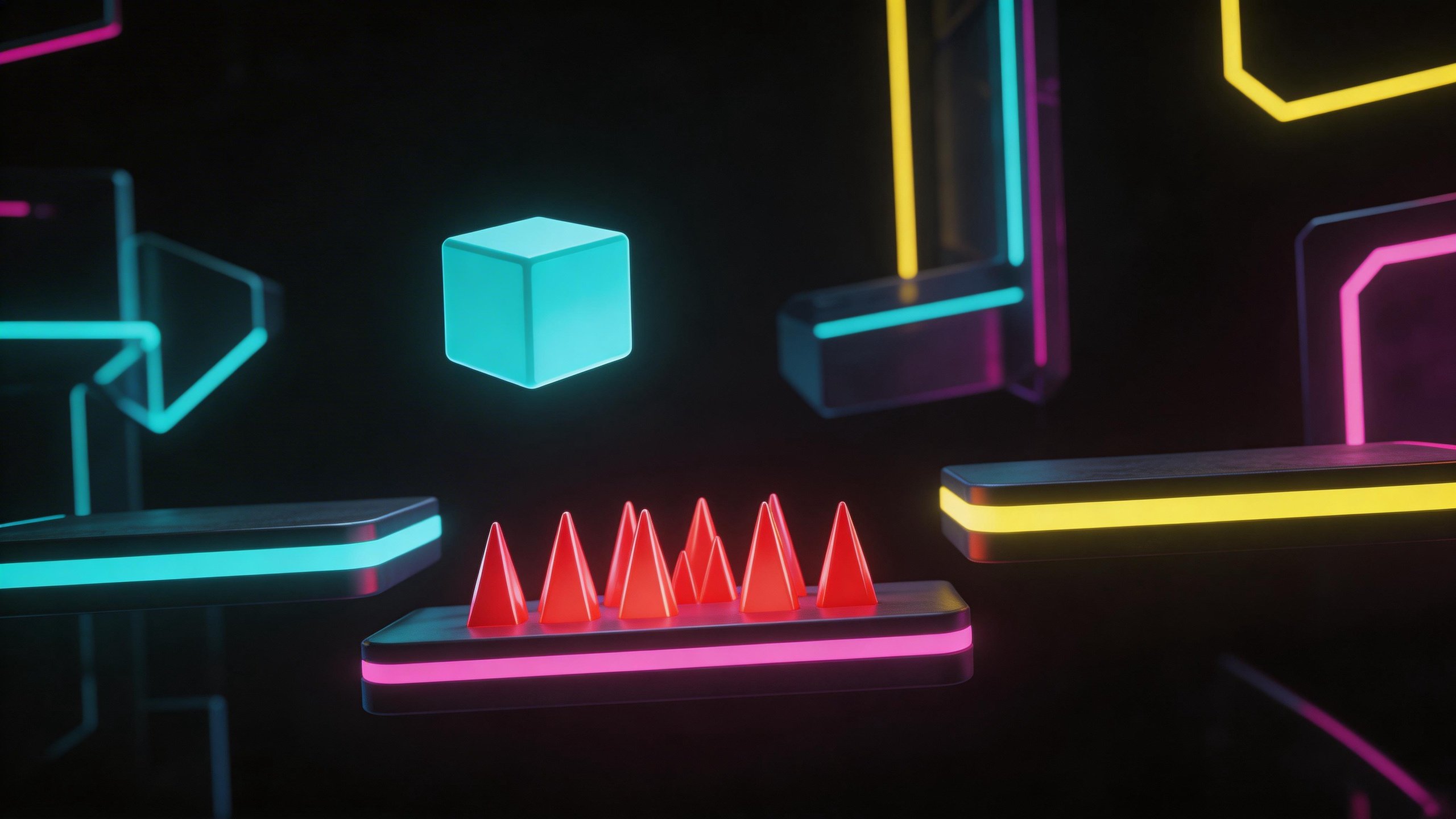 Geometry Lite gameplay